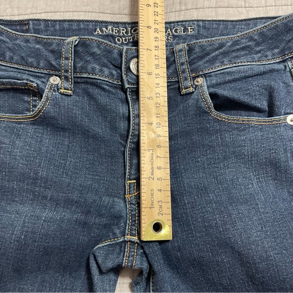 American Eagle Skinny Super Stretch Jeans Size 2 Long - Picture 6 of 10